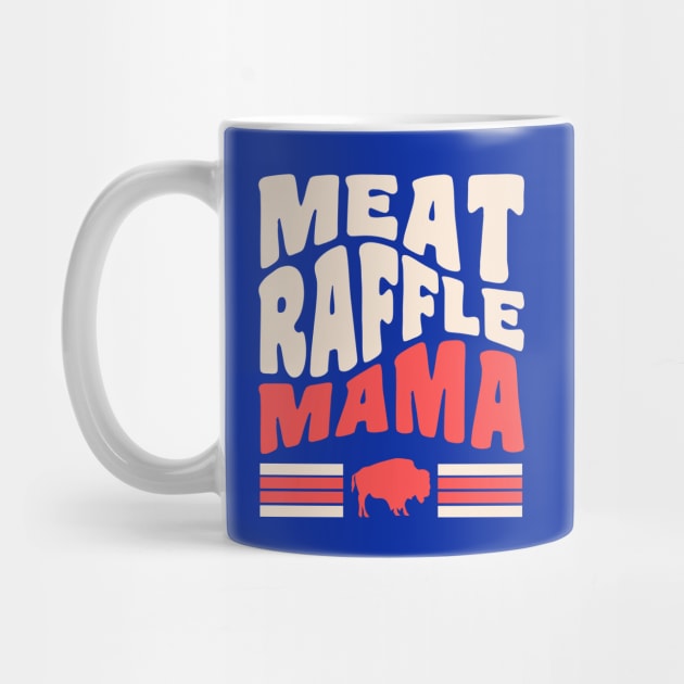 Meat Raffle Mama Buffalo Mom Minnesota Mom by PodDesignShop